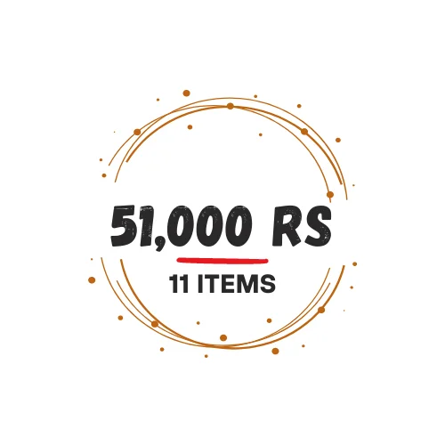11 wedding items in 51,000