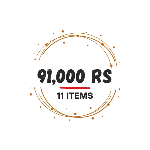11 wedding items in 91,000 rs